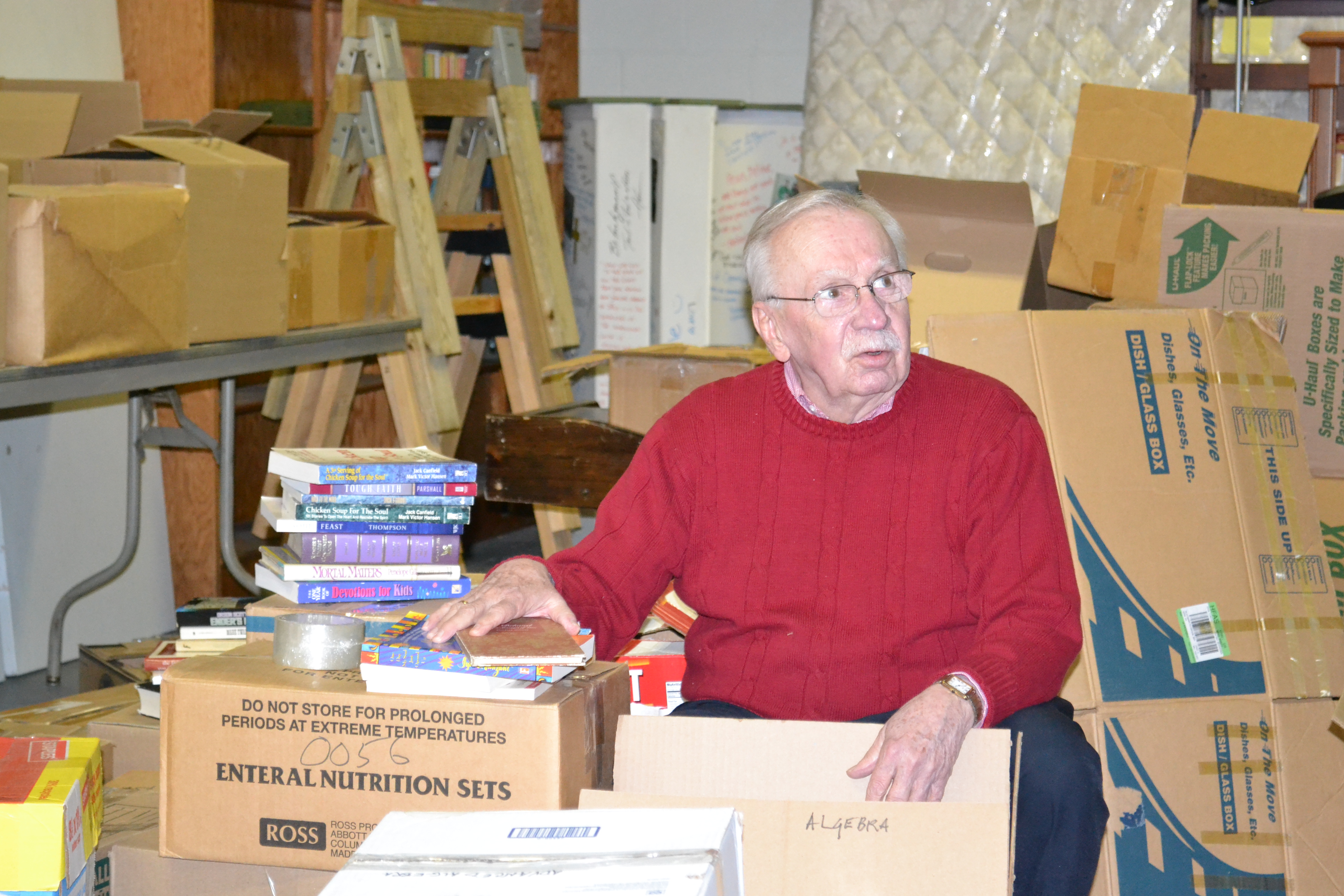 Withdrawn Books from Library Collection Find New Home in Belize