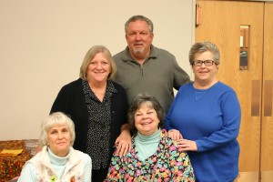 Viatorian Associates, from left: Linda Nishi, Donna Schwarz, Tim Schwarz, Karen Cutler and Lynda Connor