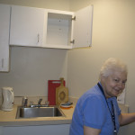 Sr. Marilyn Medinger, CND, will live on the women's floor and be a comforting presence.