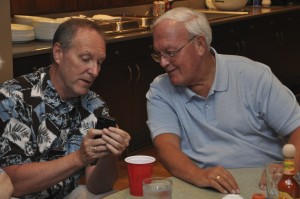 Br. Rob Robertson and Fr. Bill Haesaert 