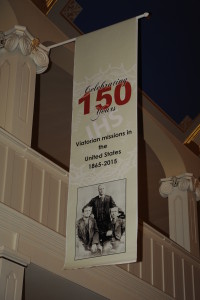 150-year banner