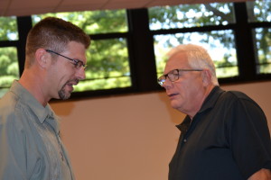 Br. John Eustice, CSV and Associate Randy Baker