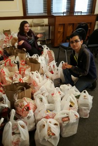 St. Viator food drive