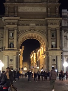 Florence at night