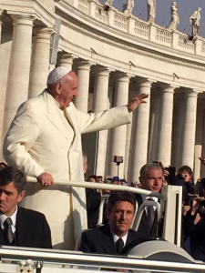 audience with Pope Francis