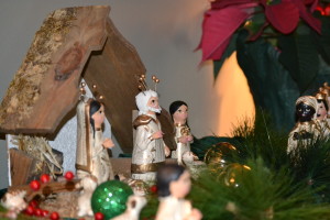 Nativity set crafted in Mexico, given to Fr. Arnold Perham