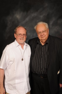 Fr. Dan Lydon and Fr. Robert Erickson posed together at the 2015 Provincial Assembly