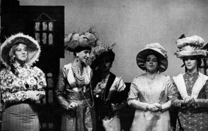 Kate Costello, second from left, plays Maud Dunlop in the 1968 production of Music Man