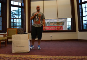 Associate Paul Hartz seen here during the 2012 Viatorian Youth Congress