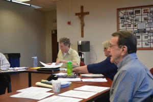 Fr. Patrick Render, CSV, chairs the Viatorian Community Council