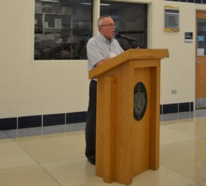 Fr. Thomas von Behren addresses the assembly