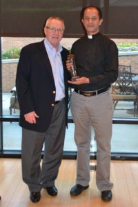 F. Thomas von Behren with Fr. Fredy Santos