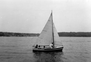 Sailing Noah's Ark on the waters of Pistakee Bay offered seminarians a breath of fresh air during their seminary years