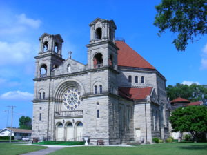 St. Mary's Church in Beaverville, or the "cathedral in the country" was among the stops on the ride