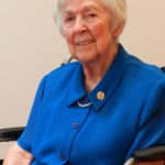 Sr. Ann Sharp, OSB, celebrated 75 years of religious life in 2014