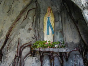 Grotto at former Viatorian school in Taiwan