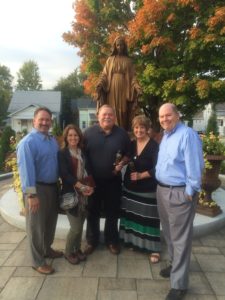 Associates (L-R) Curt and Kathy Saindon, Ken and Michelle Barrie and John Dussman