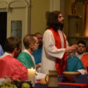 Living Last Supper Coming Back to Maternity BVM