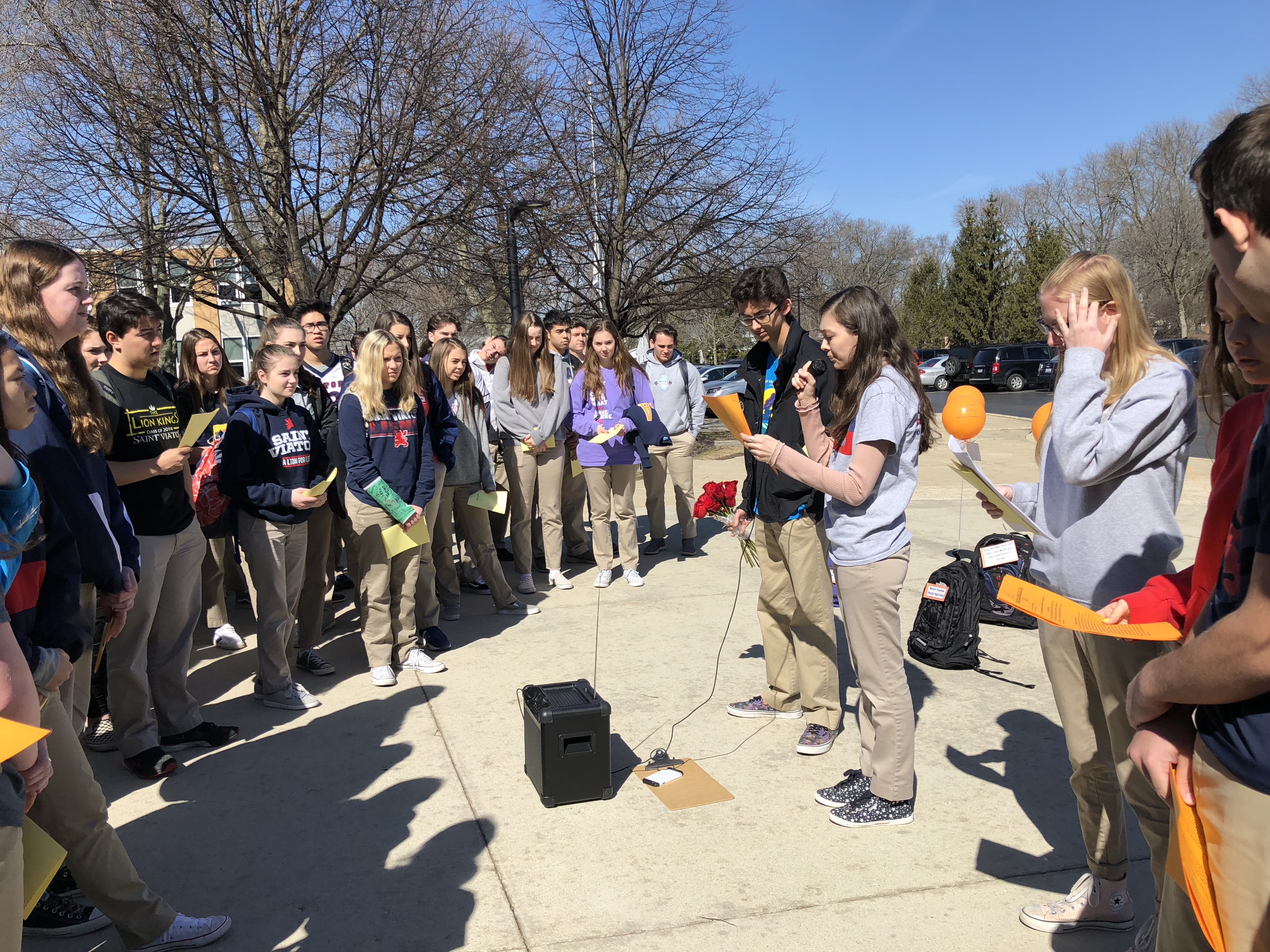 Viatorian Mission at Heart of Student Walkout