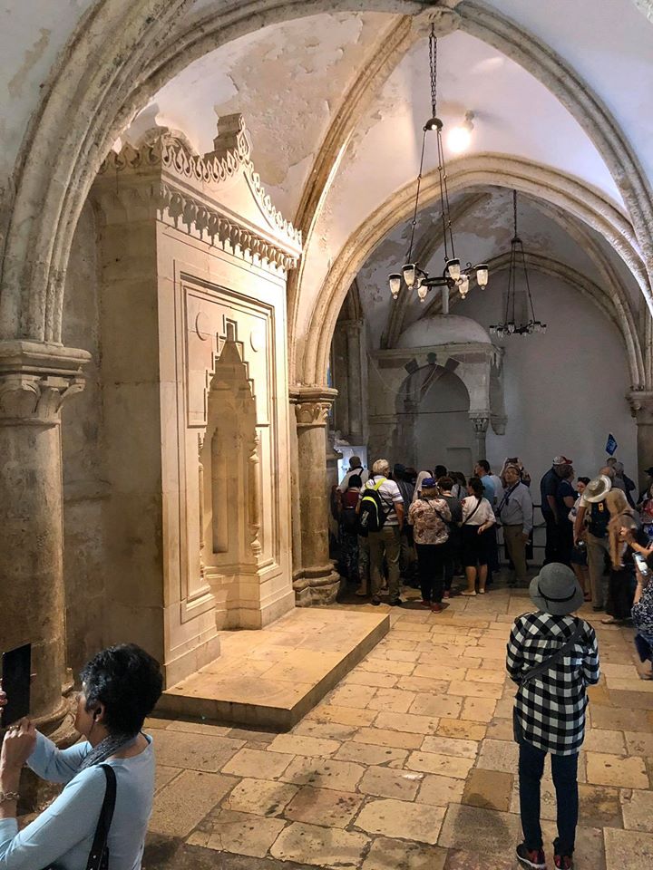 Site above the room of the Last Supper