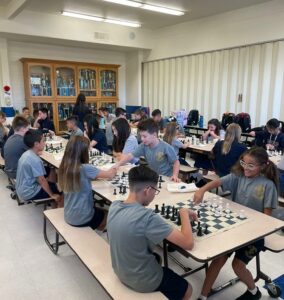 Chess Club has Long History at St. Viator School in Las Vegas