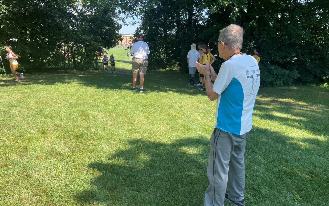 Cross-Country Runners Take in Beauty of Province Center Grounds