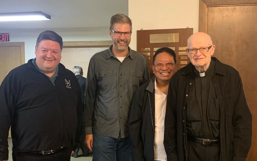 St. Patrick Church Showers Fr. Don Wehnert with Love