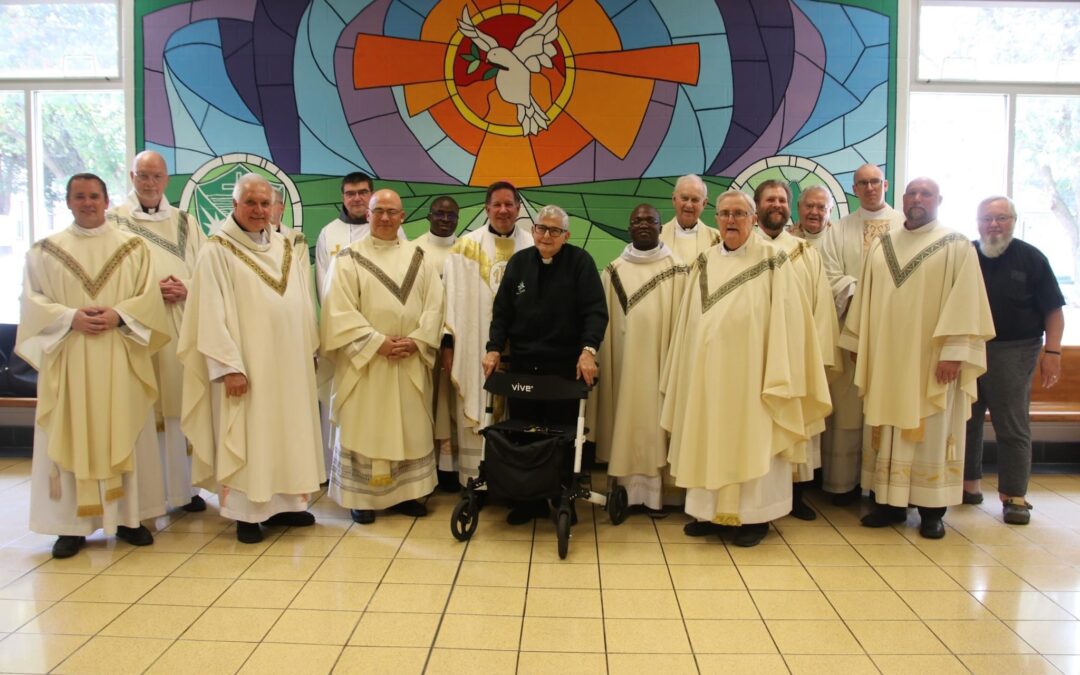 Viatorians Help Celebrate Rich History at Alleman Catholic High School