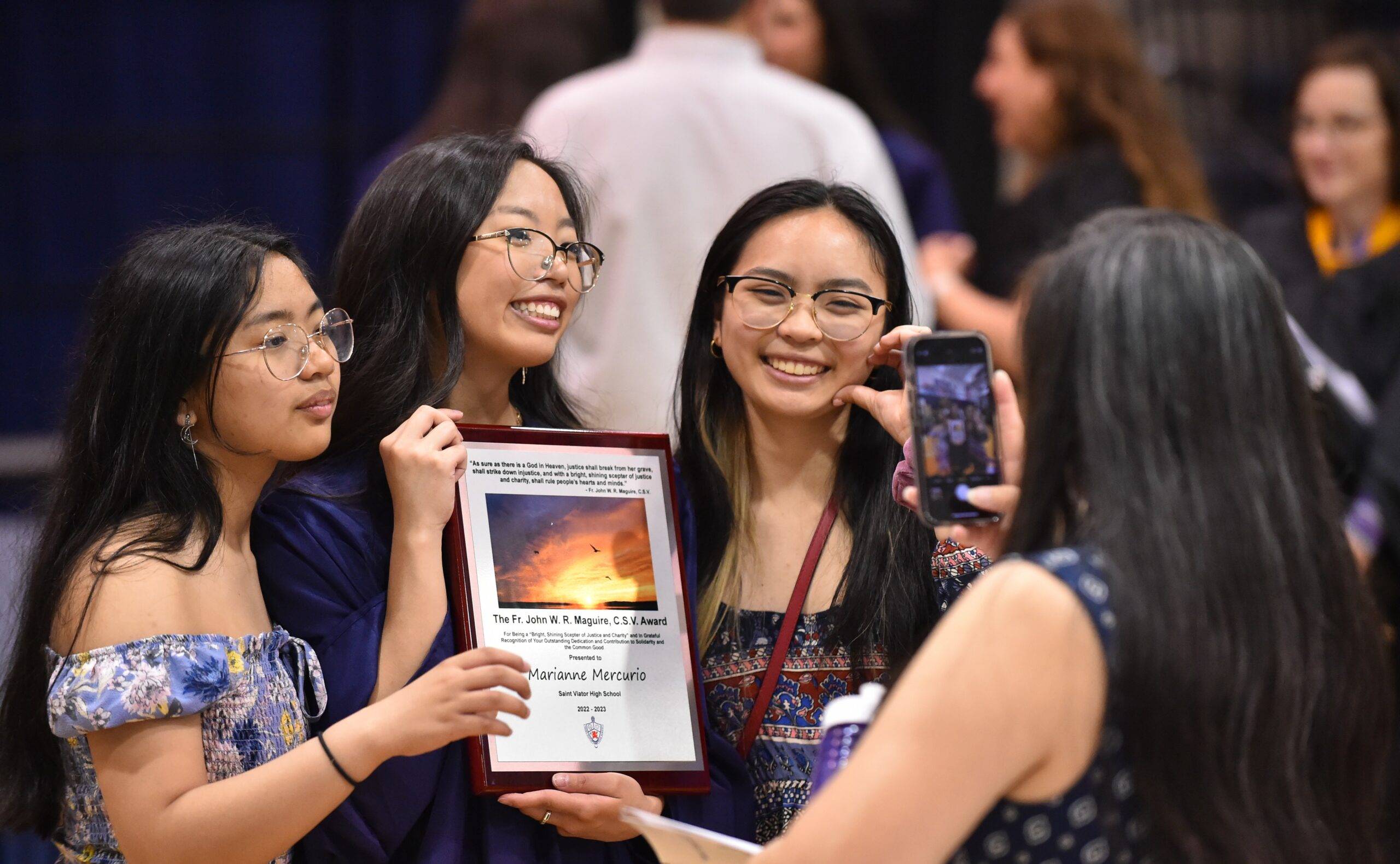 Fr. John W. R. Maguire Award Created at Saint Viator High School