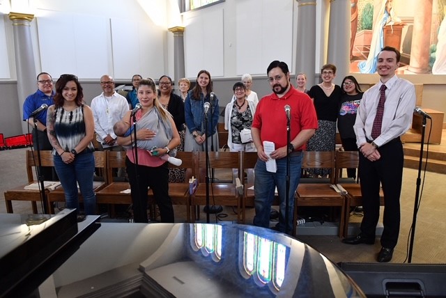 RCIA Team Walks with Candidates Through Pentecost