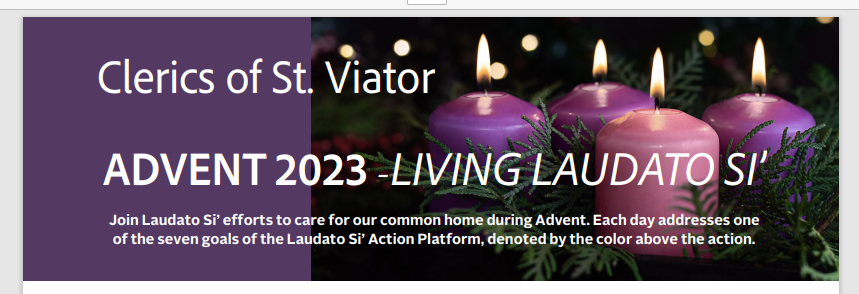 An Advent Calendar that Puts Laudato Si’ into Action