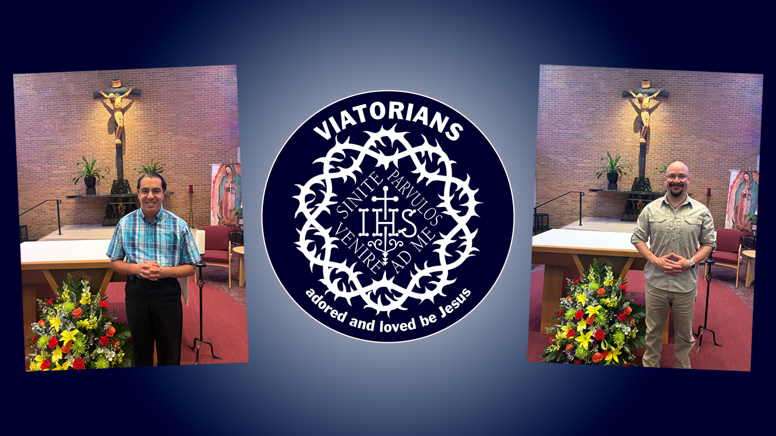 Viatorians Welcome Two Pre-Novices into Formation