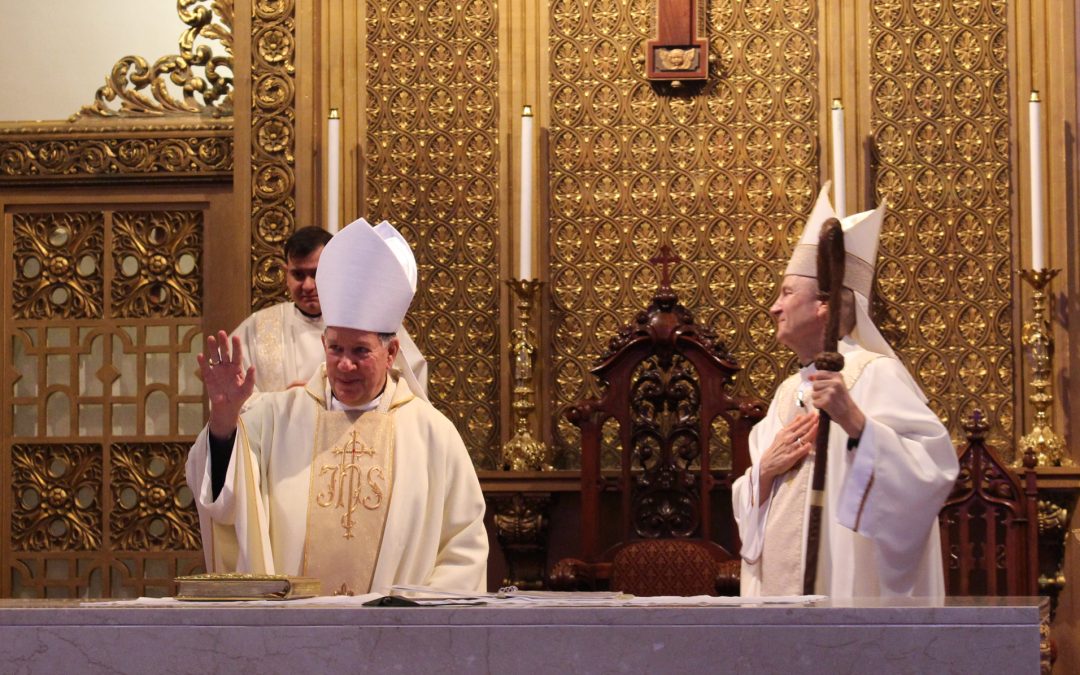 Bishop Glancy Installed as St. Patrick Pastor