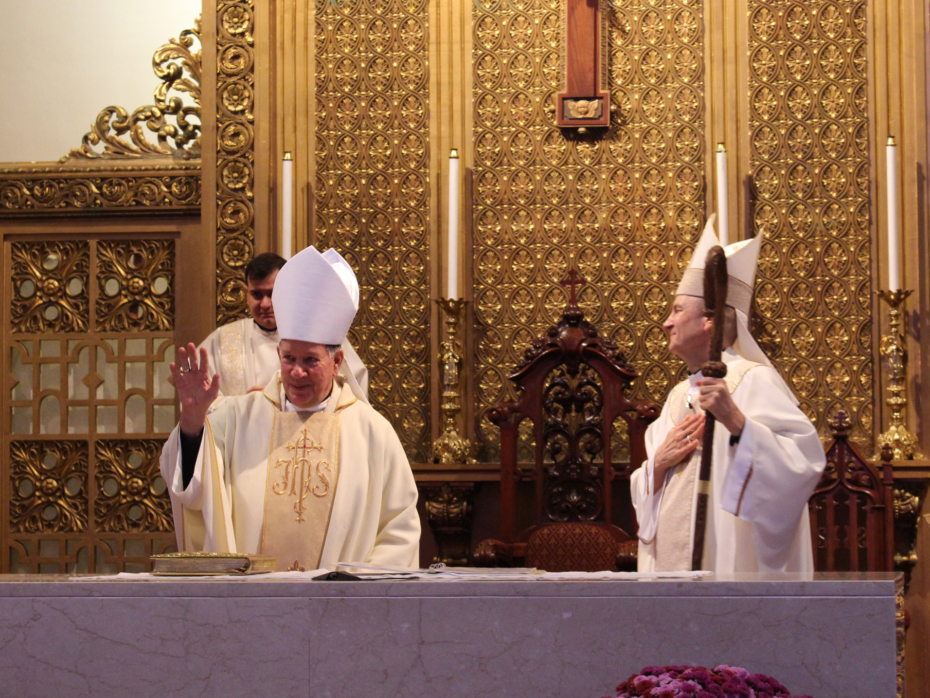 Bishop Glancy Installed as St. Patrick Pastor
