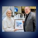 Pope Leo XIV Greets Fr. Mark Francis, CSV, at Audience
