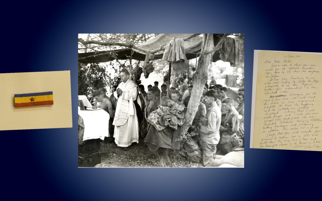 Viatorian Veteran Honored in New Archives Display